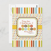 GIVE THANKS Scripture Verse Postcard Postkarte (Vorne/Hinten)