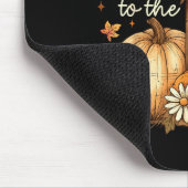 Give Thanks To The Lord Fall Pumpkin Thanksgiving Mousepad (Ecke)
