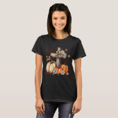 Give Thanks To The Lord Fall Pumpkin Thanksgiving  T-Shirt (Vorne ganz)