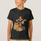Give Thanks To The Lord Fall Pumpkin Thanksgiving T-Shirt (Vorderseite)