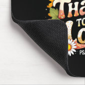 Give Thanks To The Lord Psalm 107_1 Autumn Gift Mousepad (Ecke)