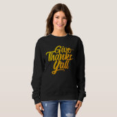 Give Thanks Y all Fun Fall Leaves Thanksgiving Aut Sweatshirt (Vorne ganz)