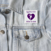 Give To Gain Internationaler Frauentag 2026 Button (Beispiel)