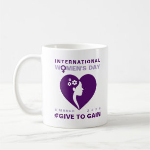 Give To Gain Internationaler Frauentag 2026 Kaffeetasse