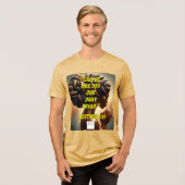 Give Us This Day Our Daily Bread." (Matthew 6:11)  Tri-Blend Shirt (Vorderseite voll)