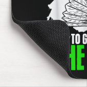 Give You The Bird Racket Shuttle Hobby Badminton P Mousepad (Ecke)