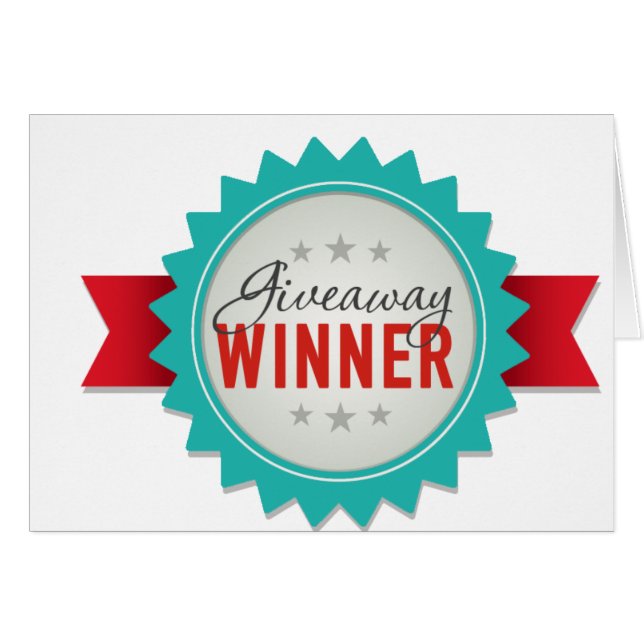 Giveaway Winner (Vorderseite (Horizontal))