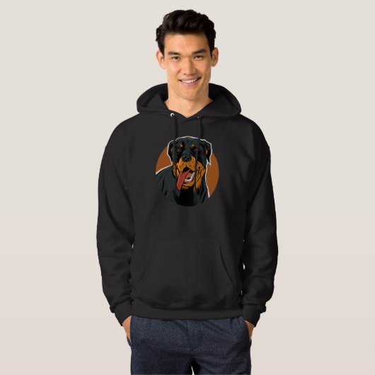 Givenchy Rottweiler Hoodie (Vorne ganz)