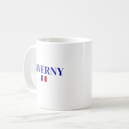 GIVERNY France Kaffeetasse (Vorderseite Links)