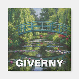 Giverny France Travel Magnet
