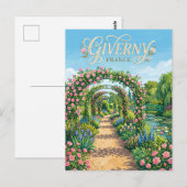 Giverny Frankreich Postkarte (Vorne/Hinten)