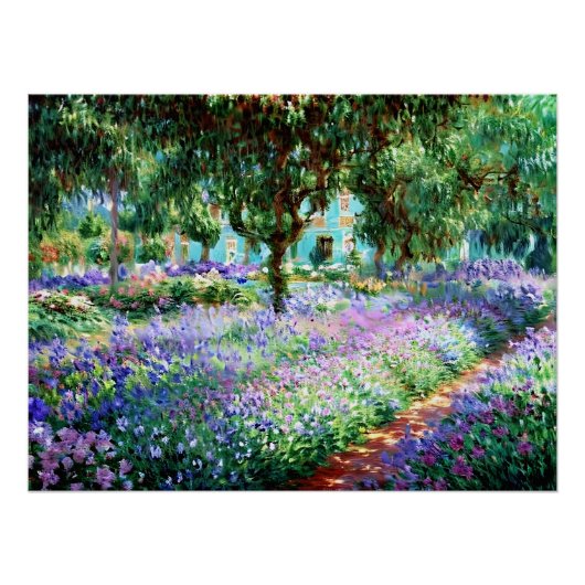 Giverny Garden Poster (Vorderseite)