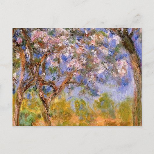 Giverny im Frühjahr Postkarte (Vorderseite)