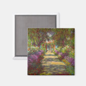 Giverny von Claude Monet Magnet (Vorderseite/Rückseite)