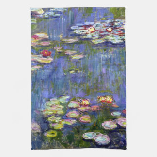 Giverny Water Lily Pond American MoJo Kitchen Towe Handtuch