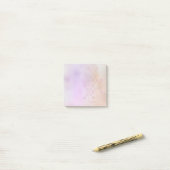 Giving flowers(pattern) post-it klebezettel (Auf Schreibtisch)