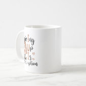 Giving Up Is Not Option Iui Rainbow Fertility Endo Kaffeetasse (Vorderseite Links)