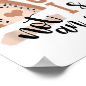 Giving Up Is Not Option Iui Rainbow Fertility Endo Poster (Ecke)