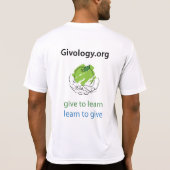 Givology, das T-Stück läuft T-Shirt (Rückseite)
