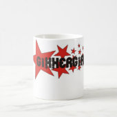 Gixxer Mädchen-Stern-Kleidung Kaffeetasse (Mittel)