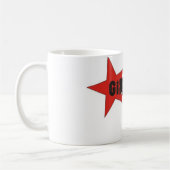 Gixxer Mädchen-Stern-Kleidung Kaffeetasse (Links)