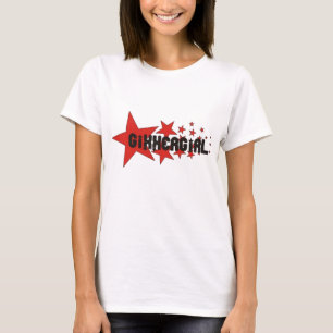 Gixxer Mädchen-Stern-Kleidung T-Shirt