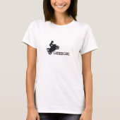 GixxerGirl Wheelie-Mädchen-T-Shirt T-Shirt (Vorderseite)