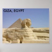 GIZA, ÄGYPTEN POSTER (Vorne)