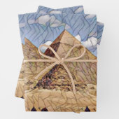 Giza Pyramid von Mirsat Karabel Geschenkpapier Set (Beispiel)