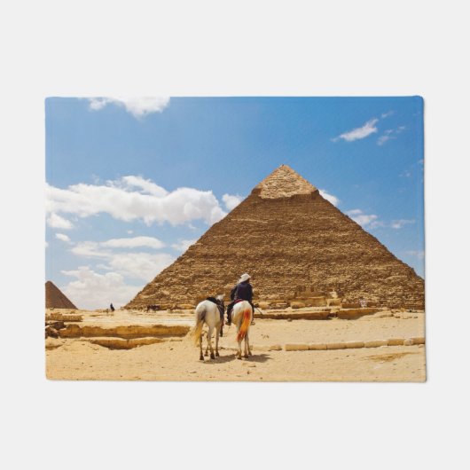 Giza-Pyramiden Fußmatte (Vorderseite)