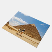 Giza-Pyramiden Fußmatte (Schrägansicht)