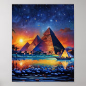 Giza-Pyramiden Print, Value Poster Paper (Matte) (Vorne)
