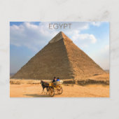 Giza Pyramids, Ägypten Postkarte (Vorderseite)