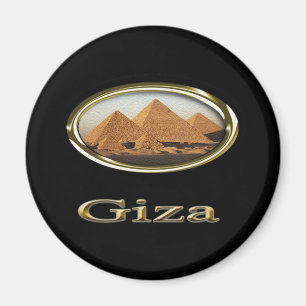 Giza Pyramids Designs Magnet