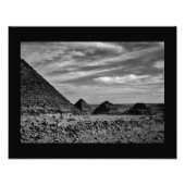 Giza Pyramids Fotodruck (Vorne)