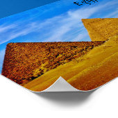 Giza Pyramids Poster (Ecke)