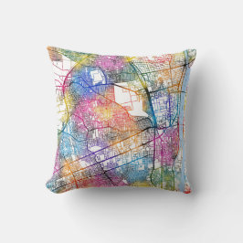 Gizeh Ägypten Stadtkarte Kissen