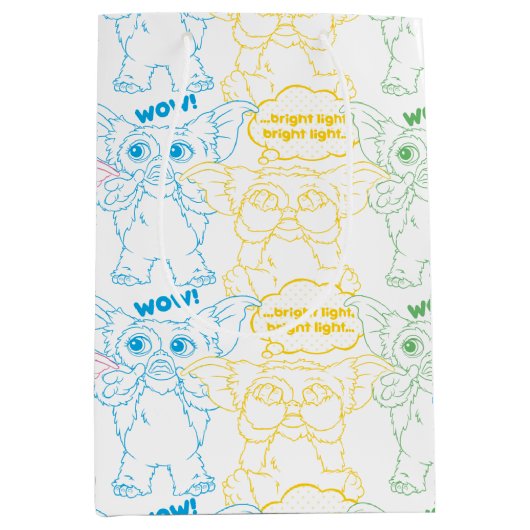 Gizmo | Bright Light! Bright Light! Mittlere Geschenktüte (Vorderseite)