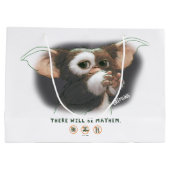 Gizmo - Chaos wird ausbrechen Große Geschenktüte (Rückseite)