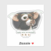 Gizmo - Chaos wird sein Aufkleber (Blatt)