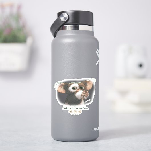 Gizmo - Chaos wird sein Aufkleber (HydroFlask)