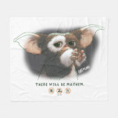 Gizmo - Chaos wird sein Fleecedecke (Vorderseite (Horizontal))