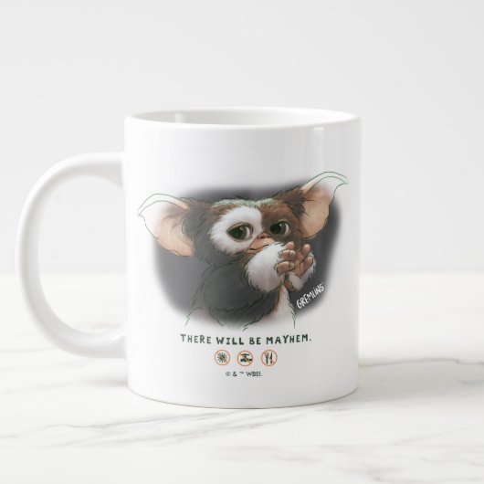 Gizmo - Chaos wird sein Jumbo-Tasse (Links)