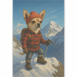 Gizmo Conquers Mont Blanc - The Alpine Adventure Aufkleber