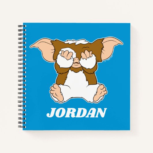 Gizmo | Cute Comic Character | Add Your Name Notizblock (Vorderseite)