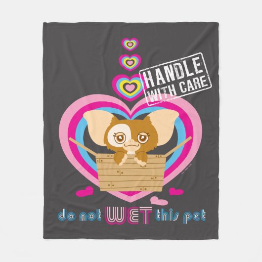 Gizmo | Dieses Tier nicht nassen Fleecedecke (Vorderseite)