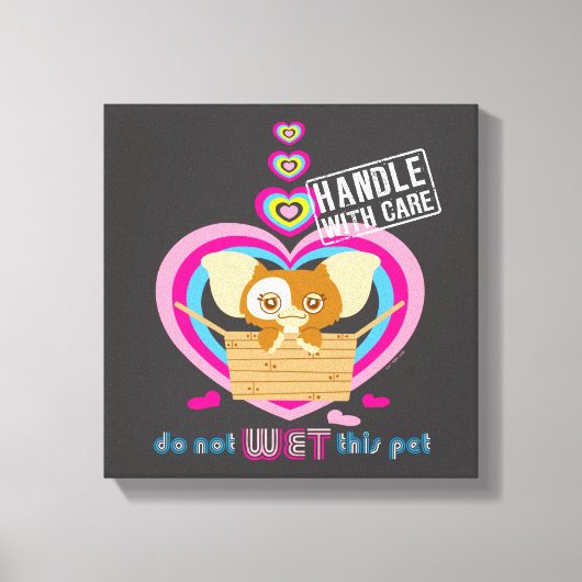 Gizmo | Dieses Tier nicht nassen Leinwanddruck (Vorderseite)