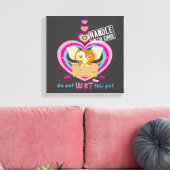 Gizmo | Dieses Tier nicht nassen Leinwanddruck (Insitu (Wohnzimmer))