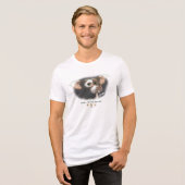 Gizmo Es Wird Chaos Geben Tri-Blend Shirt (Vorderseite voll)