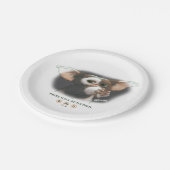 Gizmo Es wird ein Chaos geben Pappteller (Schrägansicht)